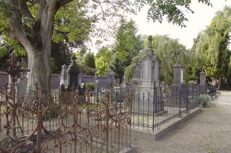 ‘Den aje kirkhaof’ oftewel de oude begraafplaats is een oase van rust in het drukke Roermond.
