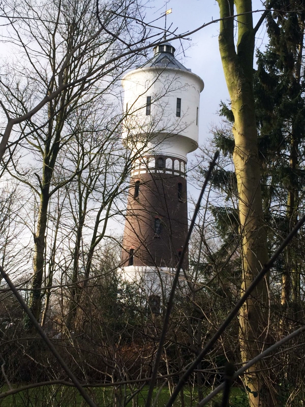 De watertoren van Coevorden.
