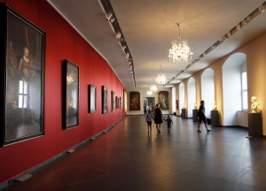 Een van de zalen van het Residenzschloss.