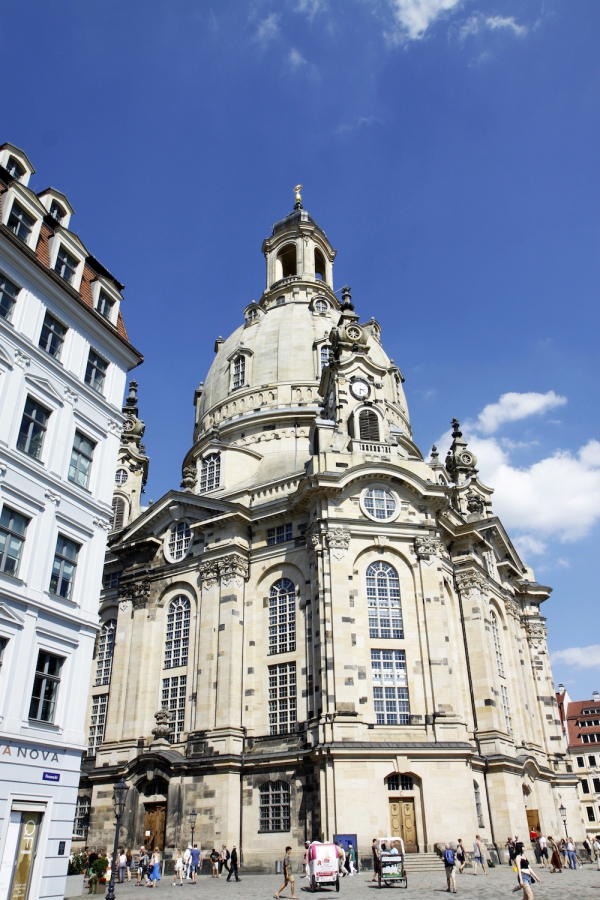 De Frauenkirche in Dresden.