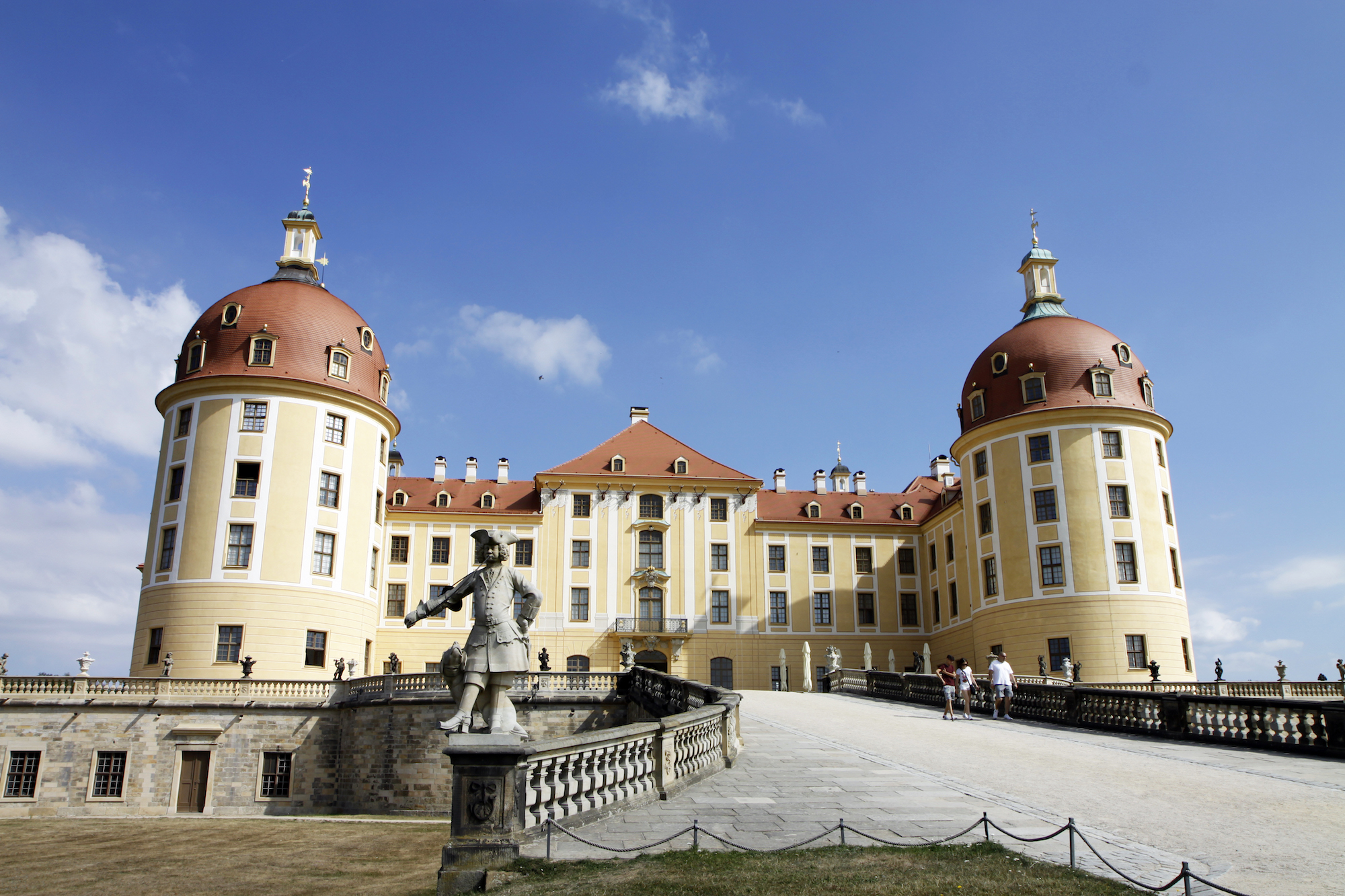 Schloss Moritzburg.