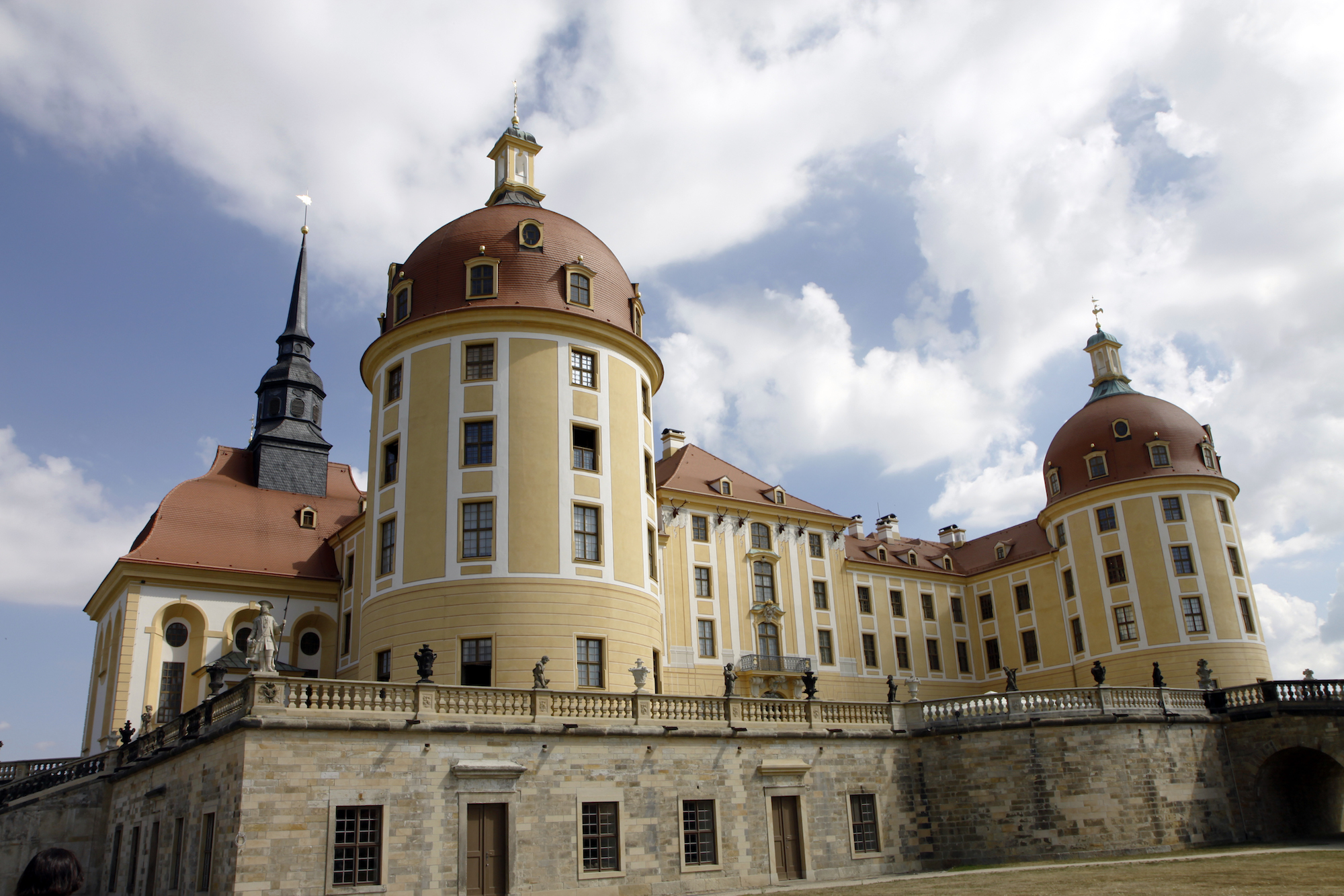 Schloss Moritzburg.