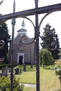 Het protestante kerkje van Vierlingsbeek