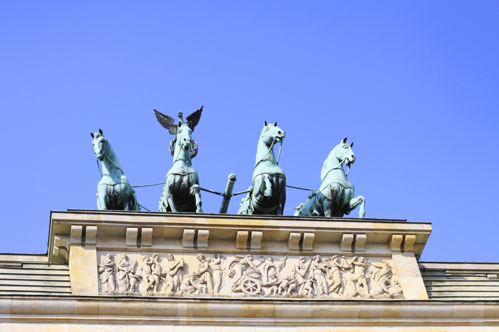 Detail van de Brandenburger Tor