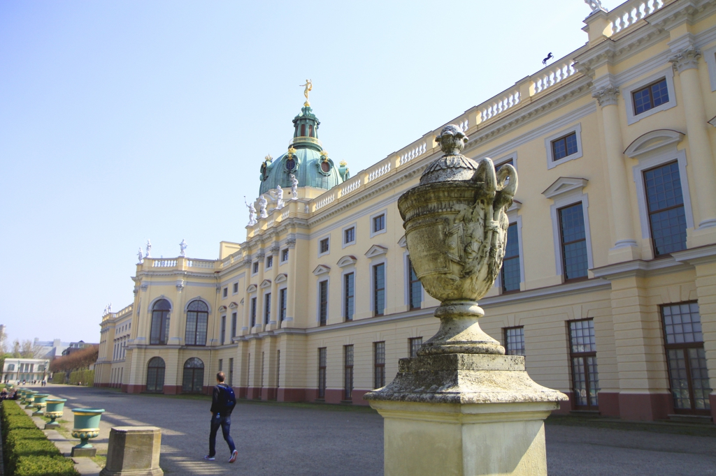 De achterzijde van Schloss Charlottenburg