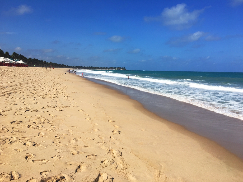 De Braziliaanse stranden zijn om door een ringetje te halen.