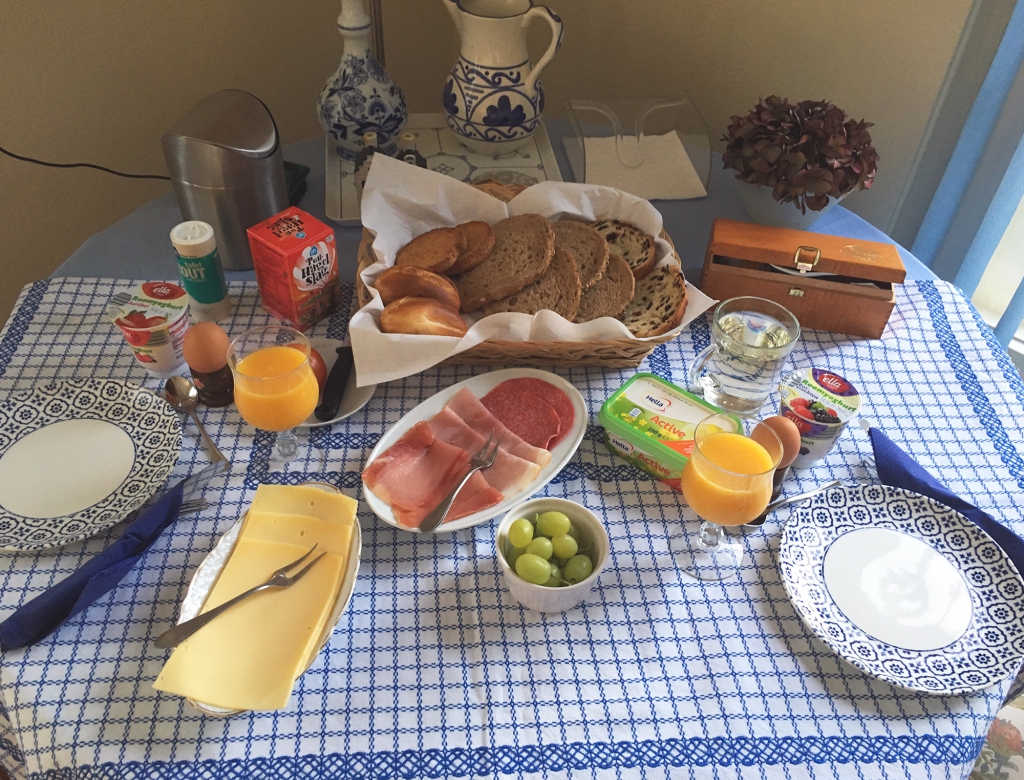 Het ontbijt bij De Noordenberg.