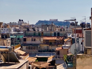 Uitzicht in Athene