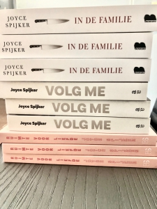 Stapel boeken Joyce Spijker