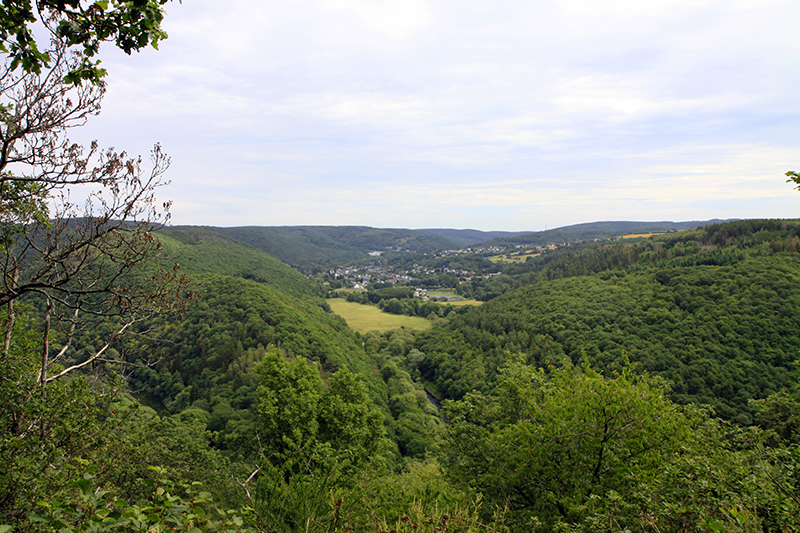 Uitzicht over de Eifel