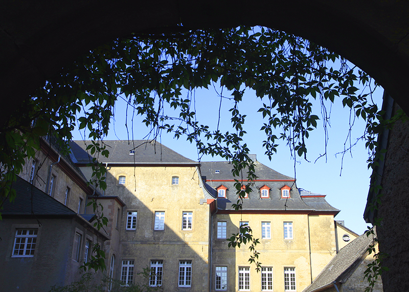 De achterzijde van Kloster Steinfeld