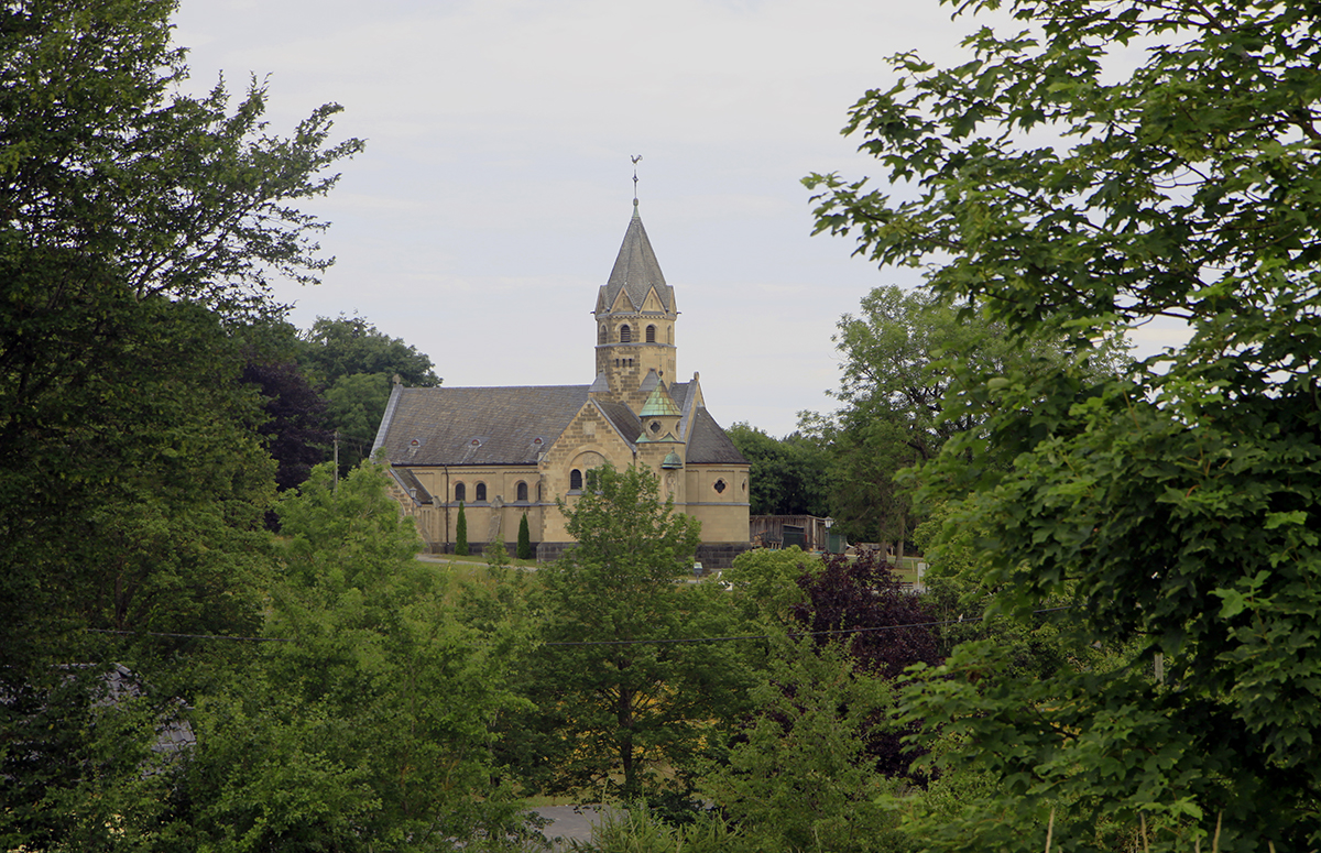 De kerk van Mirbach