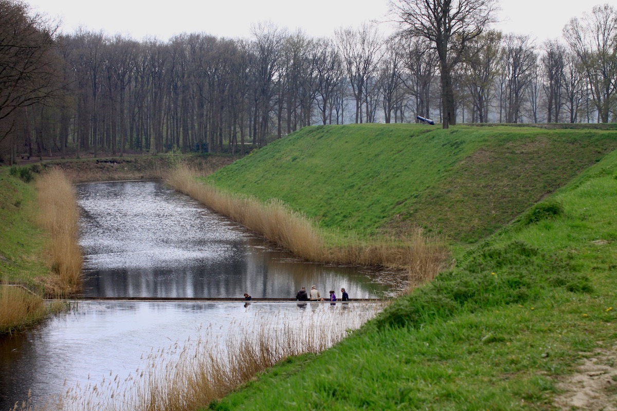 Fort de Roovere, het Mozespad