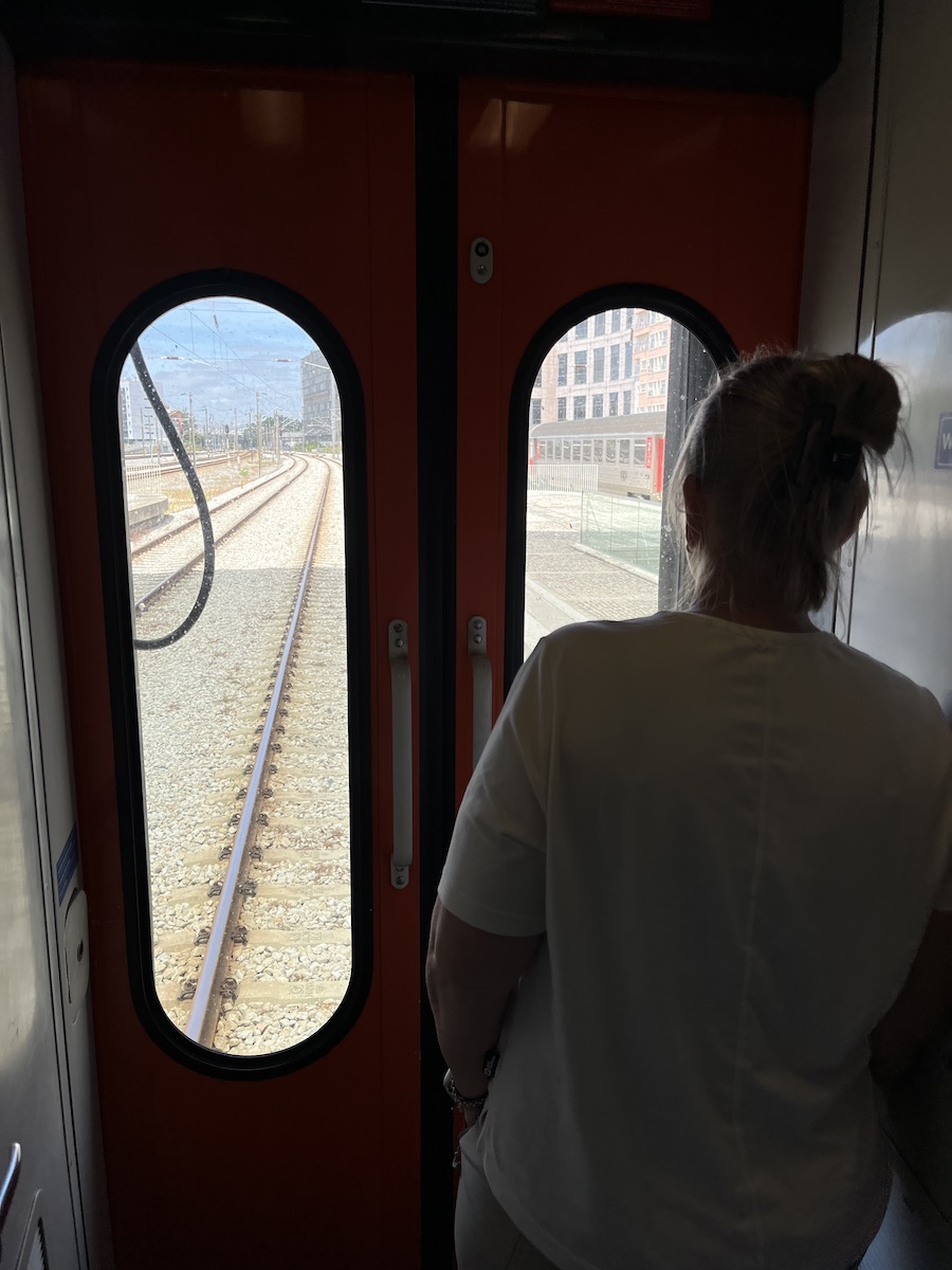 In de trein van Lissabon naar Faro