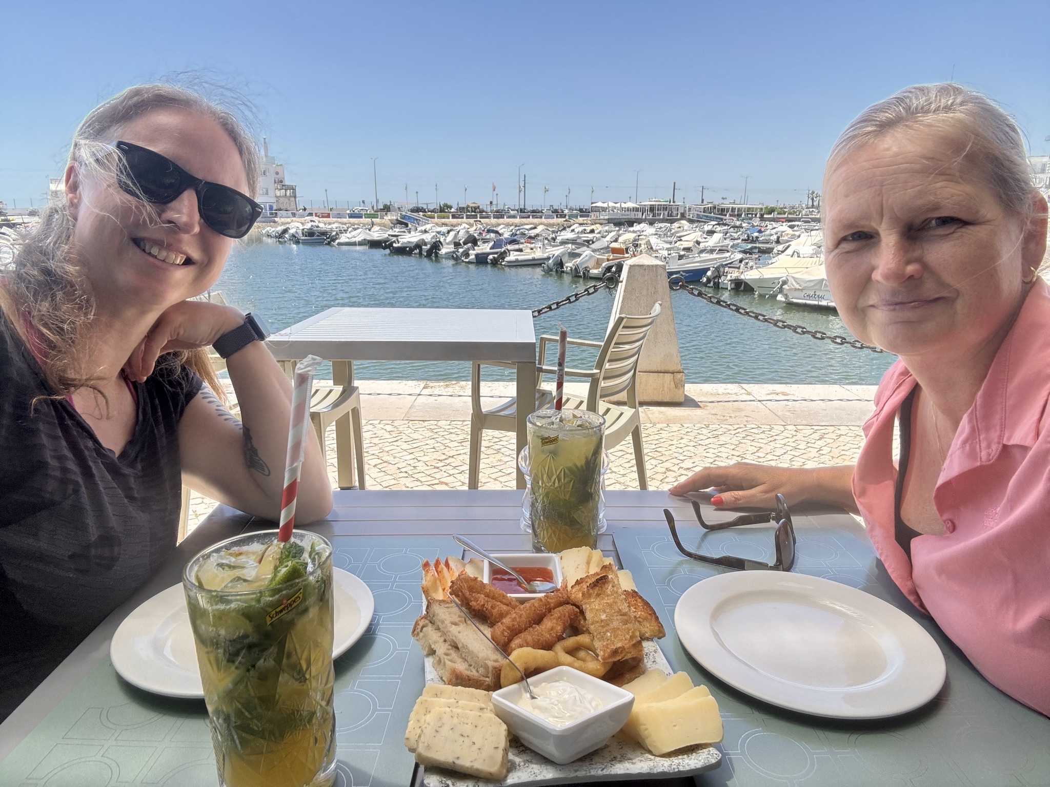 Even ontspannen in de stad Faro