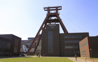 Ingang naar het terrein Zollverein